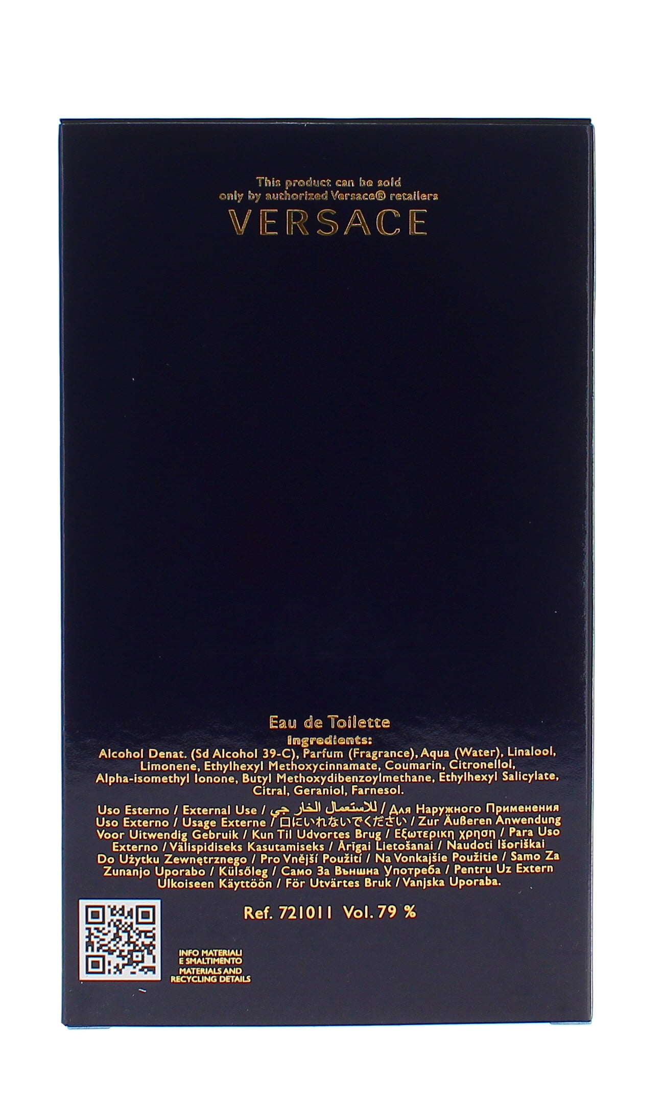Versace Dylan Blue 6.7oz EDT Spray (M)