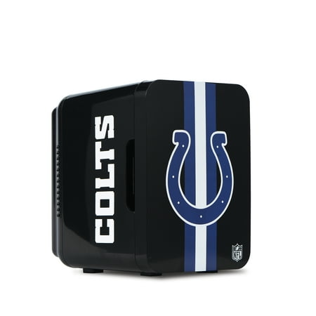 NFL Indianapolis Colts Mini Fridge Black 4L 6 Cans