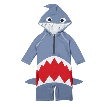 Baby Boy Kids Shark Costume Swimsuit (3T)