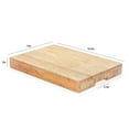 thumbnail image 2 of Premium Large Organic Bamboo Butcher Block, Professional Grade, 2 of 2
