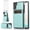 Teal, variant on Asuwish Screen Protector Included PU Leather Soft Shell Wallet Cell Phone Case with Screen Protector for Samsung Galaxy Note 10 Plus, Teal