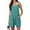 Lake Blue, variant on Fantaslook Jumpsuits for Women Casual Summer Rompers Sleeveless Loose Spaghetti Strap Shorts Overalls Jumpers with Pockets