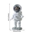 thumbnail image 3 of JHGoosa Astronaut Figurine Decor Polyresin Astronaut Statue Space Dog For Ornament Space Themed, 3 of 5