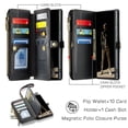 thumbnail image 3 of Funda Wallet Defense para Samsung Galaxy S25 Ultra 6.9, color negro, 3 of 9