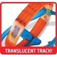 thumbnail image 5 of Hot Wheels Massive Loop Mayhem Track Set & 1:64 Scale Toy Car with Loop (28 inches Wide), 33.86 in, 5 of 7