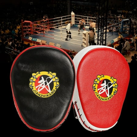 New Boxing Mitt Glove Hand Target Focus Punch Pad For Karate MMA Training 