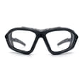 thumbnail image 4 of Choppers Clear - Dark Photochromic Lens Mens Foam Padded Wrap Biker Sunglasses [Black - Grey Accent], 4 of 8