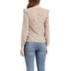 thumbnail image 3 of INSPIRAR CHIC Blusa de Manga Larga con Estampado Floral y Cuello Volante en Color Albaricoque Talla L, 3 of 5