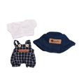 thumbnail image 4 of Muñeco de peluche, mono, vestido, decoración para niños, coordinación de imaginación, accesorios para fotos, muñeca para niña, pantalones, disfraces Camiseta Pantalones Sombrero, 4 of 8