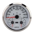 thumbnail image 1 of 110mm 3 - in - 1 GPS Speedometer Odometer with Voltmeter Fuel Level Gauge for RV Yacht Truck Red Backlight, 1 of 7