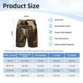 thumbnail image 4 of Cauagu Western Skull Cowboy Print Swim Trunks for Men,Youth Boys Swim Shorts Compression Liner Beach Shorts Boys' Swimming Shorts 7-20 Years Bathing Suit-Medium, 4 of 7