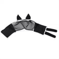thumbnail image 1 of Máscara Moscas de Caballo con Orejas, Máscara de Caballo e Insectos, Máscara Moscas Ma Chao Comfort,Máscara de Cabeza de Caballo,Negro, 1 of 6