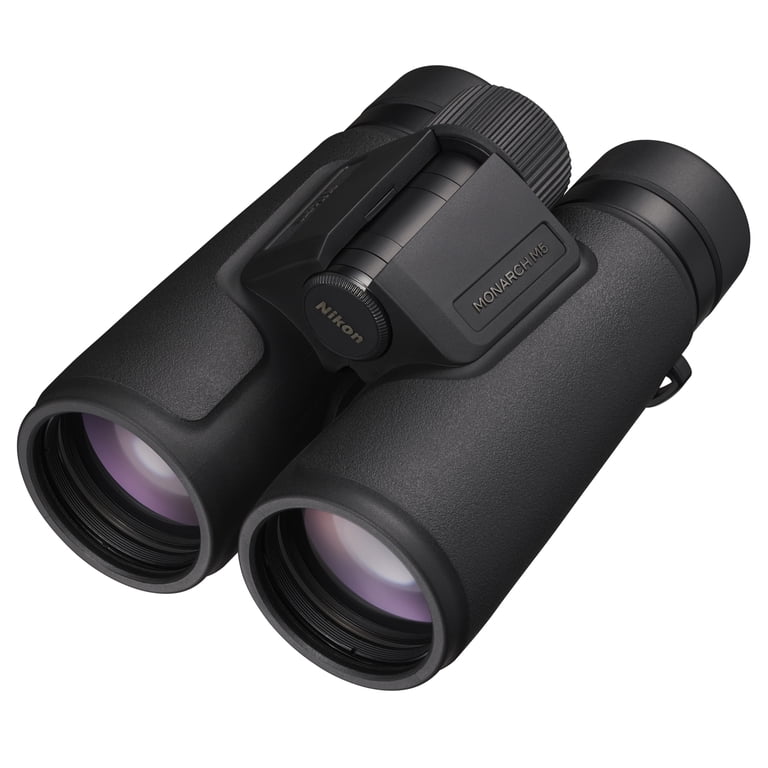 Nikon Monarch M5 10x42 Binoculars with Lens Covers, Case, and Caps
