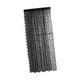 thumbnail image 5 of Cortina de encaje de 1 panel, fácil de instalar, elegante, de tul y con encaje, con mosquitera Negro 100x200, 5 of 9