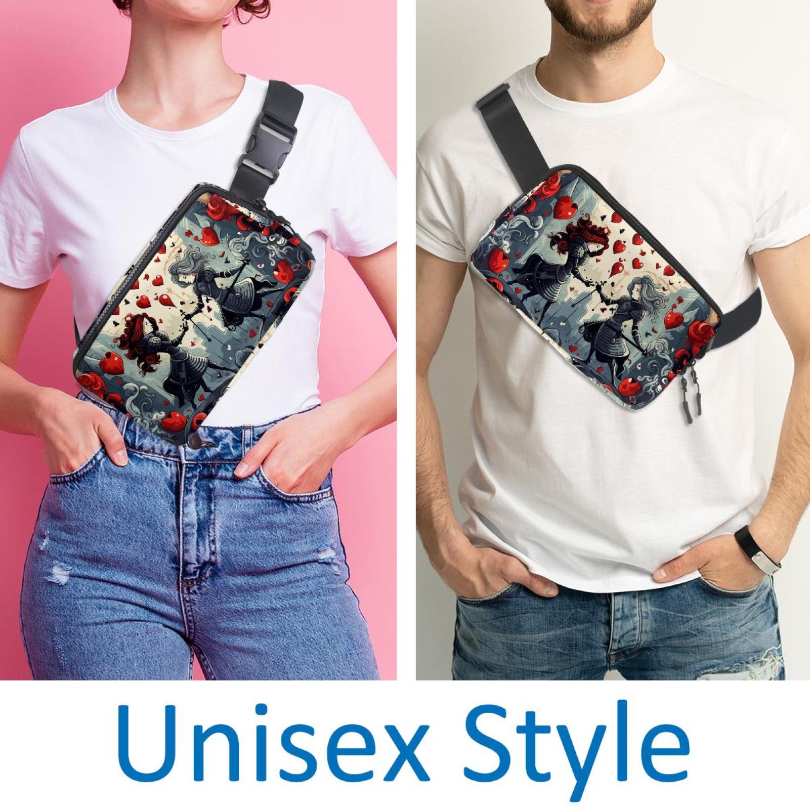 Love Lightweight Adjustable Running Belt Bag Fanny Pack Waist Pack with Extension Strap Unisex