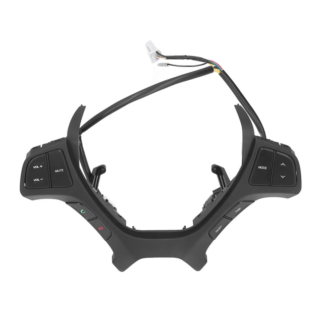 Steering Wheel Switch, Matte Paint Multifunctional Steering Wheel Control Colorfast Temperatures for Car