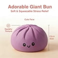 thumbnail image 2 of BBilaBu 6/10 Inch Jumbo Dumpling Stress Ball, Giant Dumpling Soft Squeeze Decompression Dough, Anxiety Relief Fidget Ball, 2 of 5