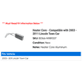 thumbnail image 2 of Heater Core - Compatible with 2003 - 2011 Lincoln Town Car 2004 2005 2006 2007 2008 2009 2010, 2 of 2