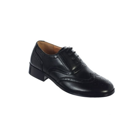 

Avery Hill Boys Lace-Up Formal Oxford Style Special Occasion Dress Shoes