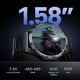 thumbnail image 2 of Haylou Smartwatch Ls20 Solar 5 Para Hombre Mujer, Reloj Inteligente Dispositivo Con Llamadas De Voz, Pantalla Amoled De 1,58 Pulgadas 60hz, Monitoreo De Salud 24h, Ip68 Impermeable, Negro, 2 of 7