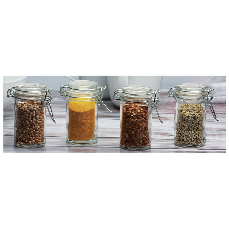 Round Spice Jars - 4 oz