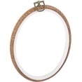 thumbnail image 1 of FENGGUIQU Soporte De Aro Para Bordado Con Y De Madera Duradera Marrón Claro, 1 of 7