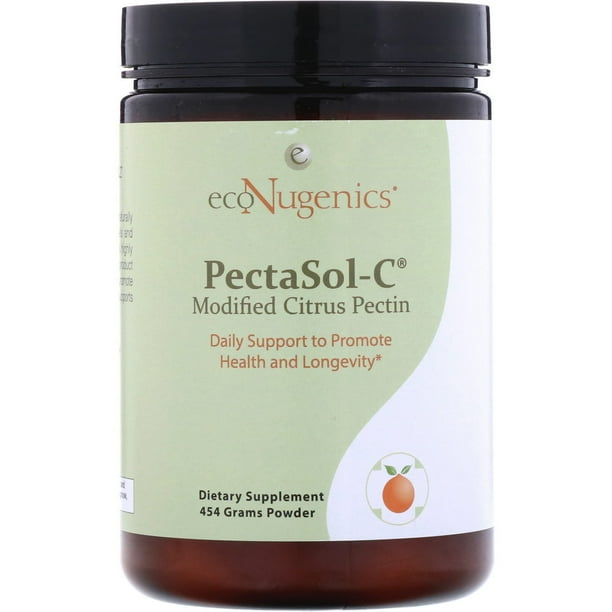Econugenics PectaSolC, Modified Citrus Pectin Powder, 454 g Walmart