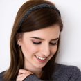 thumbnail image 3 of 6 Pieces Beads Hair Band Headband, Fine Pearl Wide Headband, A Variety Of Colors, 3 of 5