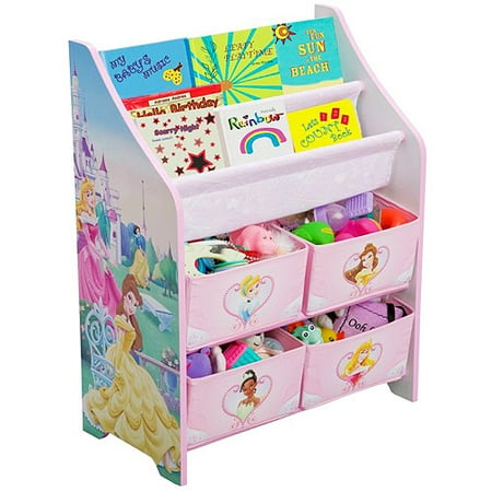 Disney - Princess Book and Toy Organizer