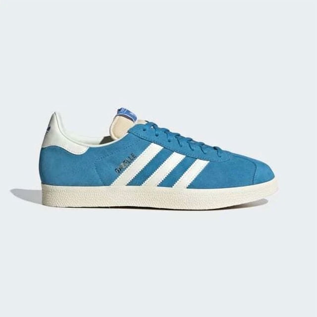 Ad-id-as Gazelle Originals Casual Shoes Aqua Blue White GY7337