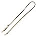 thumbnail image 2 of VanEnjoy Full Grain Leather Adjustable Replacement Cross Body Purse Shoulder Strap, 1/2â€ Width, Adjustable Length 25â€-51â€ (Gold), 2 of 4