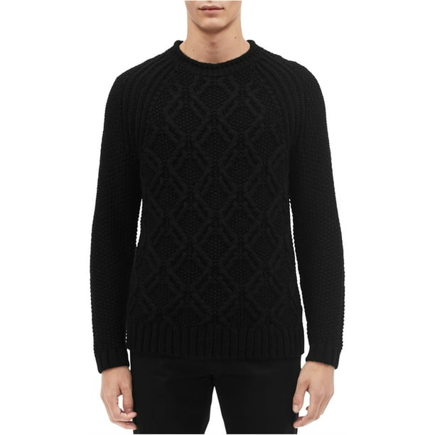 triple Luncheon Piglet Calvin Klein Mens Cable Knit Sweater, Black, X-Small - Walmart.com triple Luncheon Piglet Calvin Klein Mens Cable Knit Sweater, Black, X-Small - Walmart.com