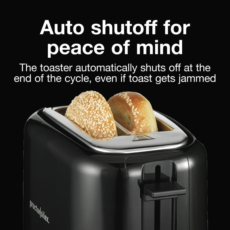 Proctor Silex 2 Slice Toaster - Black