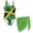 Jamaican Flag Palm Leaf Green, variant on SEANATIVE Girls One-Piece Swimsuits with Mesh Cover-up Skirt One-Piece Bathing Suits Back Cutout Stylish Stretch Swimwear for Kids Teenagers, Size 7-8, Jamaican Flag Palm Leaf Green