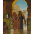 thumbnail image 3 of Rudolf Ernst 15x17 Black Modern Framed Museum Art Print Titled - A Helping Hand, 3 of 5