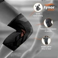 thumbnail image 3 of Tynor Knee Cap Air Pro, Black & Orange, Large, Pack of 2, 3 of 7