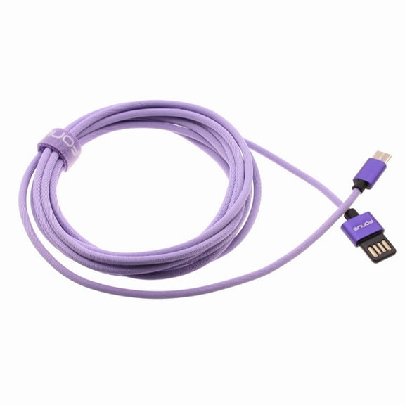 10ft USB-C Cable for Samsung Galaxy Z Fold5/Flip5 Phones - Purple Extra Long Fast Charger Power Cord Type-C N2O Compatible With Galaxy Z Fold5/Flip5