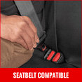 thumbnail image 4 of AUTOYOUTH Car Seat Covers Full Set- Breathable Bucket Seat Covers with Removable Headrest Universal Fit For Vans, SUVs, Trucks...(Black Color), 4 of 10