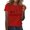 A669 Red, variant on Yuncity Women Christmas T Shirt Plaid Xmas Casual Loose Fit Tshirts Fall Winter Short Sleeve Crew Neck Stylish Cozy Soft Outdoor Activities Tees Size L Black