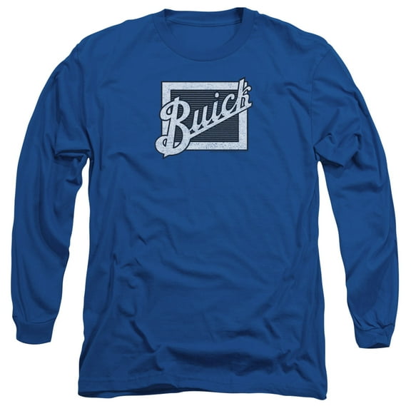 Buick - Distressed Emblem - Long Sleeve Shirt - Small