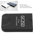 thumbnail image 3 of ZOUSSIQI for Wii Storage Card Adapter, GC2SD Card Adaptor Card Reader for Wii Consoles, Plug and Play.(Black) CA919-44940, 3 of 9