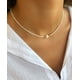 thumbnail image 3 of El mismo collar de perlas de agua dulce con cuentas de arroz de colores de moda, 3 of 5