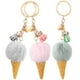 thumbnail image 1 of llaveros de helado con forma de bolsa, colgantes de peluche, para postres y helados., 1 of 7