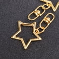 thumbnail image 3 of 24Pcs Alloy Key Holder Waist Hanging Key Holder Exquisite Star Shaped Car Business Keychain Metal Keyring without Case(Golden), 3 of 7