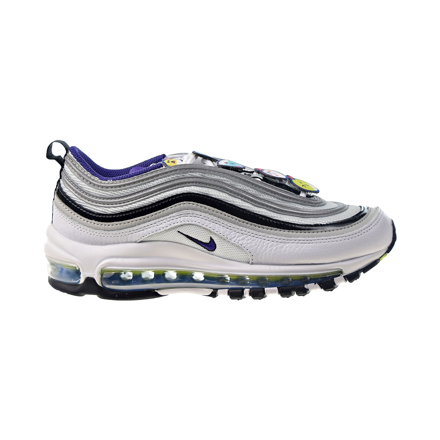 transportabel guiden beslag Nike Air Max 97 Men's Shoes White-Court Purple-Black dd9598-100 -  Walmart.com