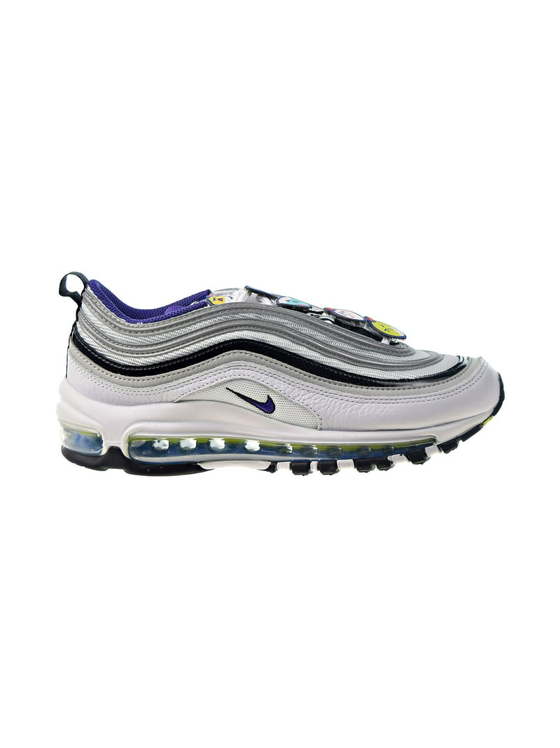 Delincuente bancarrota Mejorar Nike Air Max 97 Men's Shoes White-Court Purple-Black dd9598-100 -  Walmart.com