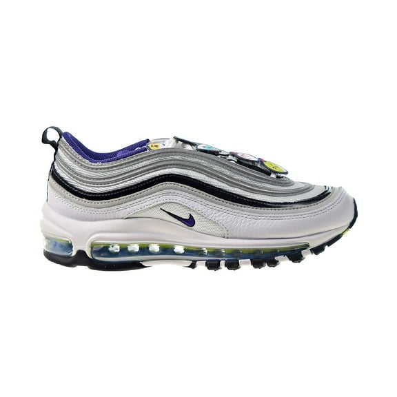 Nike Air Max 97 Men's Shoes White-Court Purple-Black dd9598-100