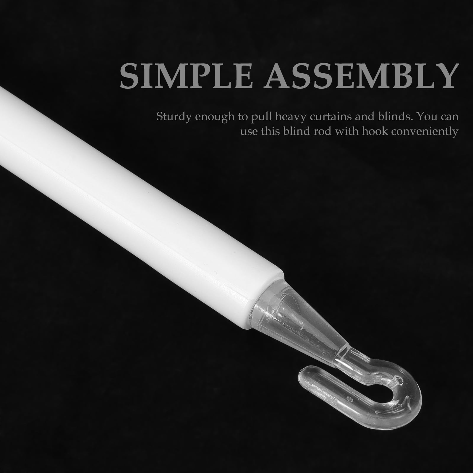 Window Tilt Rods Replacement Tilt Rod For Vertical Blinds Plastic 3-Pack Blind Wand ...