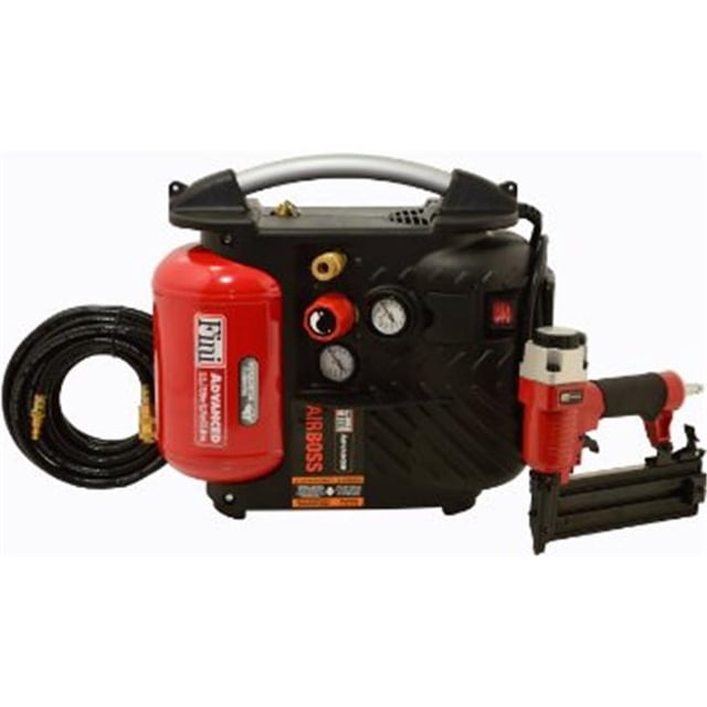 Fini Air Boss 1.2HP 135 PSI 1.2-Gallon Combo Gun Kit