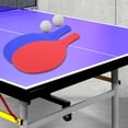 thumbnail image 4 of MAYUJIAA Outdoor Children Training Table Tennis Bat Portable Racket Set with 2 Balls HW313-81376, 4 of 13